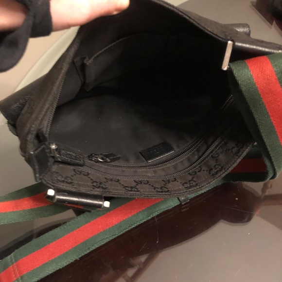 Gucci canvas crossbody bag - Picture 4 of 4